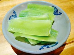 莴笋片-白乐天毛肚火锅馆(解放碑店)