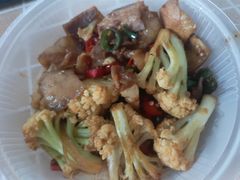 干锅花菜炒肉-燧记厨房