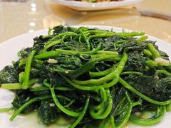 蒜蓉番薯叶-汇景花园酒家(基立下道店)
