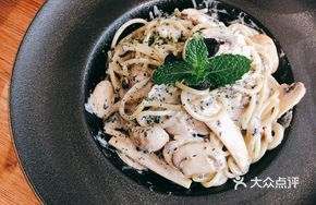 Truffle Mushroom Cream Pasta