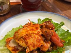 -明洞阿姨·韩式酱蟹烤肉·创意料理(三元桥店)