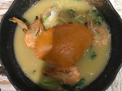 膏蟹汤面-十面欢腾·海鲜面·台式Bistro(长乐路店)