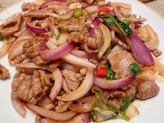 小炒黄牛肉-小船渔村•大连菜•大连焖鱼(黄河路店)