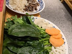 蔬菜拼盘-东镇老火锅(长春路首店)