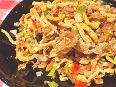 椒盐蘑菇-西域阿里马新疆菜·清真(桂花路店)