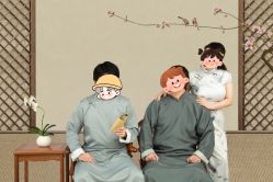 -时光纪亲子全家福照相馆(静安店母女写真父母纪念照)
