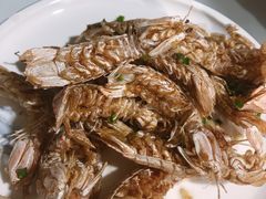 椒盐虾姑-胖大嫂渔家排档·全海景餐厅(渔村店)