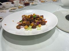 黑椒蒜片澳洲和牛粒-东海海鲜酒家(中信广场店)