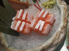 三文鱼腩刺身-炙柒Sekinana·精致日料(合生汇店)