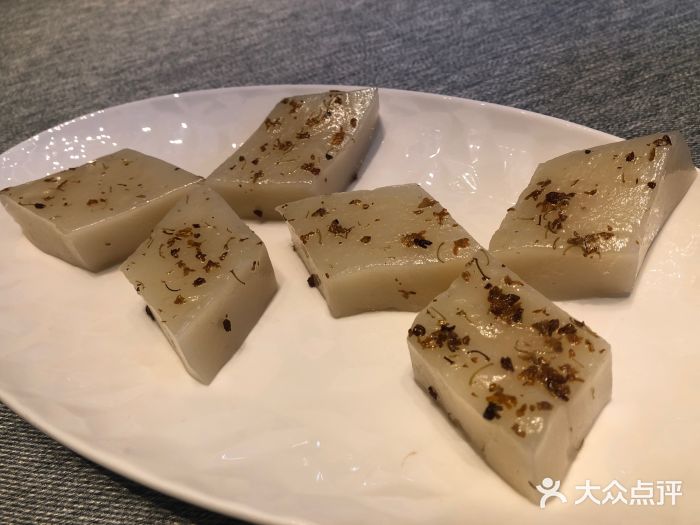 绿波廊(豫园店)桂花拉糕图片