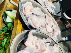 粥水鸭嘴鱼锅-鸿渡渔庄·特色鸭咀鱼