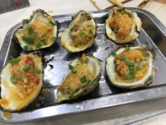 烤生蚝-覃记海鲜美食餐厅