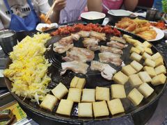 烤猪五花肉-海花锅盖烧烤店(怡馨家园店)