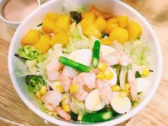 芒果虾仁沙拉-greenjoy绿享轻食(宁海路店)