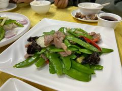 兰豆马蹄木耳炒猪面肉-海鲜街菜馆(海珠南路店)
