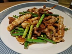 五花肉炒皮管-吕氏疙瘩汤·私家菜馆(慈云寺店)