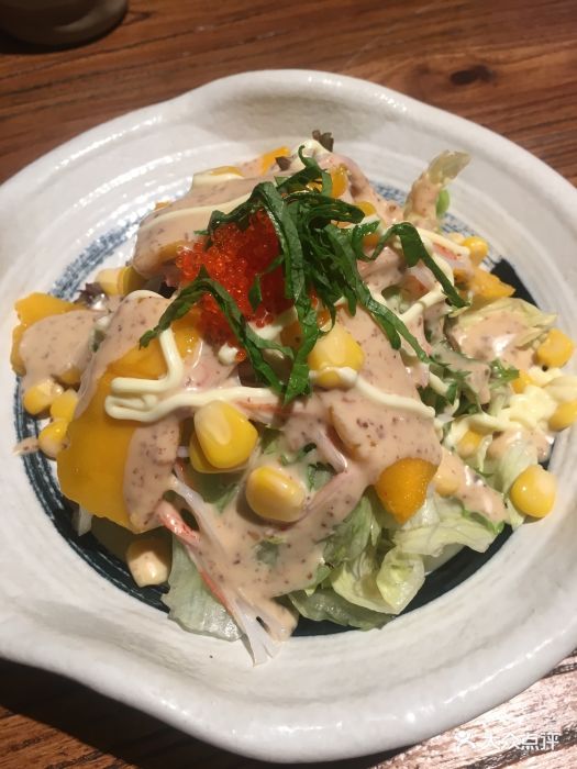 京鹿料理(定王臺店)火山蟹籽沙拉圖片 - 第287張