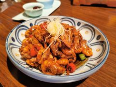 油爆虾-湖滨28中餐厅·西湖宴·杭州君悦酒店