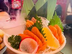 法罗三文鱼（薄切）-仙隐小鹿中華の日料(荣民龙首广场店)