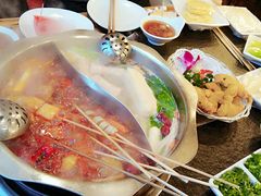鸳鸯锅底-川成串·自助串串香火锅(朝阳店)