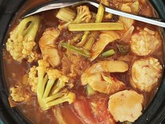 冬阴功素海鲜粉丝窝-佛有缘素食馆·荔湾老字号(陈家祠首店)