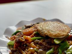 牛肉湿炒粿条-潮正和潮汕牛肉火锅·老字号(番禺万达店)