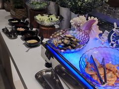 自助取餐区-大渔铁板烧(花园道店)