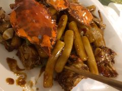 鲜蟹炒年糕-日出青木·杭帮菜名店