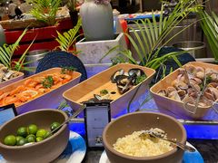 -亚龙湾希尔顿自助餐厅·海鲜·烧烤·沙滩BBQ·现场乐队