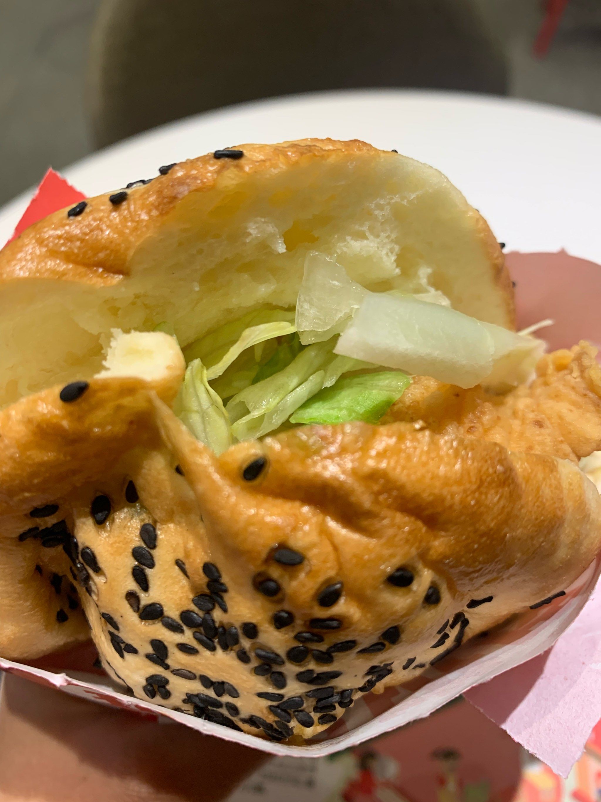 肯德基新品!泡椒三绝饼汉堡