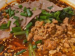猪肝杂酱双拼面-老家猪肝面(石油路店)