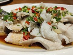 葱油鲈鱼-周锦记广式餐厅