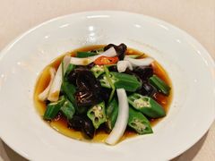 捞汁秋葵-西贝海鲜汇(槐安路店)