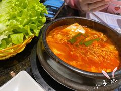 嫩豆腐汤-青松馆韩国料理(香港中路佳世客店)