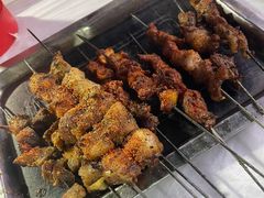 羊肉串-路书奇炝锅绿豆面(万客隆店)