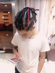 -Park Salon脏辫羽毛接发