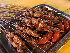 烤肉-秦君宝手擀菠菜面(金花路店)