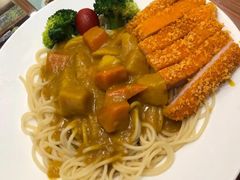 吉列猪扒肠仔意粉-香港新记茶餐厅(湖墅南路店)