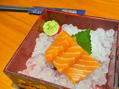 三文鱼刺身-有喜屋·烧鸟·居酒屋(三钢里店)