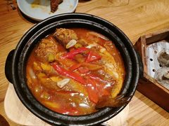 泡椒沙煲小黄鱼-顺香居·老字号湖北菜(江汉路店)