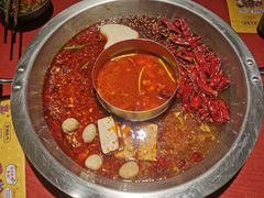 番茄鸳鸯锅-谭鸭血老火锅(龙湖宝山天街店)