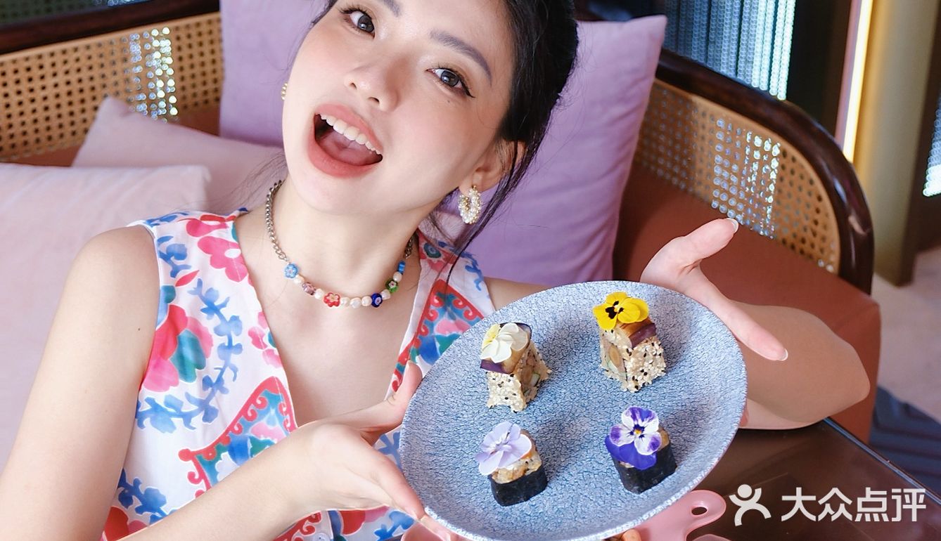 冒粉红色泡泡的素食餐厅🫧沉浸｜梦幻
