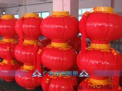 【LED灯笼厂】【灯笼批发】【LED数码灯笼】-青纱灯笼韩国料理店