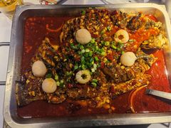 荔枝香辣清江鱼-鱼酷活鱼烤鱼(昆明路店)