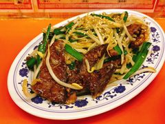 韭菜炒猪肝-拉面莊夢語＆中华料理八椿