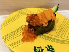海胆三文鱼子军舰-京樽回転寿司(奥林匹克店)