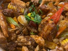 焖田园鸡块-黄记煌三汁焖锅(宽城万达店)