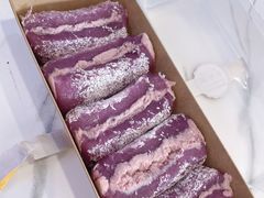 香草芋泥切糕-米阿糯糕团•酒酿•甜品(莫愁店)