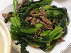 牛肉炒菜心-惠爱餐厅
