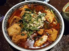 香辣水煮鱿鱼-上楼私房菜(院士路店)